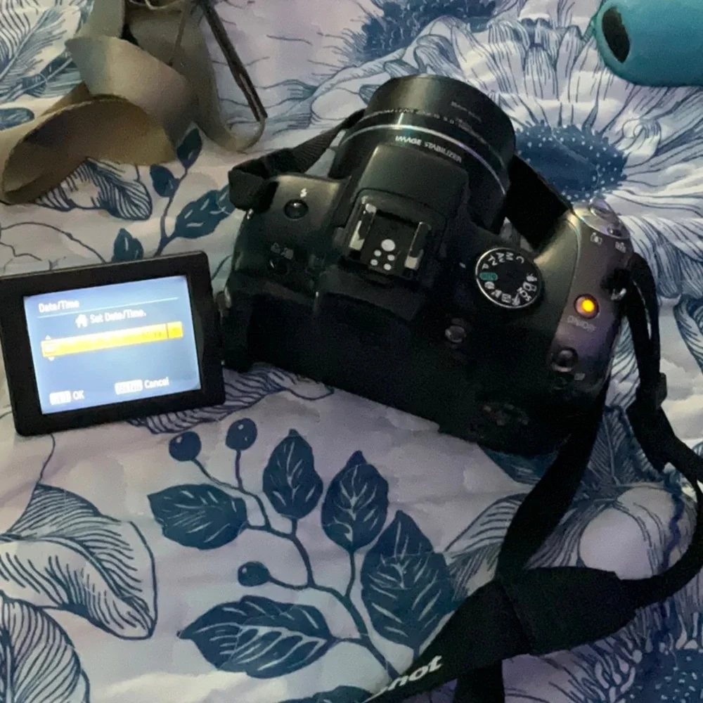 Canon PowerShot SX20 IS Black Digital Camera